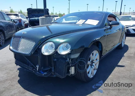 2005 Bentley Continental Gt from USA, damaged, VIN SCBCR63WX5C029178